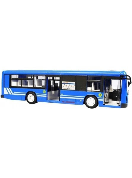 Biiiouu Rc Bus City Express Modell Fernbedienung Bus Tourist Bus Spielzeug Rc Auto mit Licht und Ton elektrische Fernbedienung LKW-Spielzeug for Kinder Jungen Mädchen Erwachsene - B09SCMN36Z