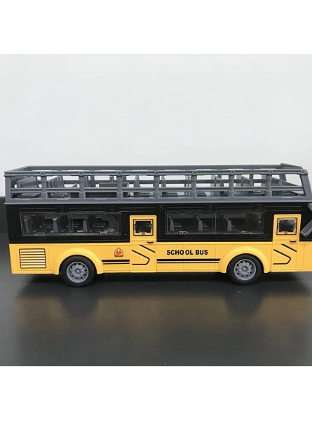 EATC RC-Doppeldeckerbus verhindert Kollisionen feine Details Ferngesteuerter Bus elektrisch hohe Simulation sicher für Spielzeug QH204 7 Schulbus - B0BD47D92C