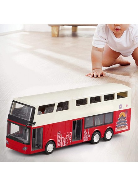 RC Bus Spielzeug,RC-Decker Spielzeug,E640-003 1 18 Spielzeug Fernbedienung Kinder DIY Bus Modellauto Spielzeug - B09LQW9G5H