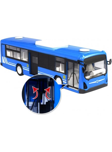 ZXKYZR8 RC Bus Spielzeug 2,4G Fernbedienung Bus Spielzeug 2,4G RC Auto Bus Single Deck City Express Bus RC Spielzeugauto mit realistischem Licht und Sound Transportfahrzeug Bus Spielzeug Geschenk fü - B09N3ZMT7K