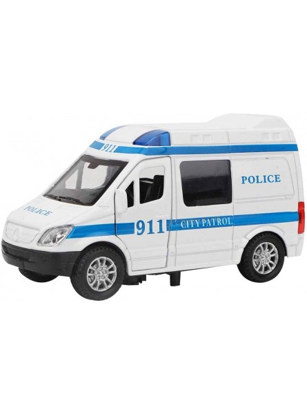 Cikonielf Mini Simulation Ambulance Auto Legierung Ambulance Toy mit Sound und Light Emergency Vehicle Modell 1:32Blau - B08HX46WN1