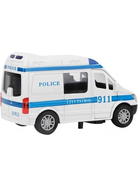 Pssopp 1:32 Atyhao Krankenwagen-Modell Mini-Simulations-Krankenwagen-Auto-Legierung Krankenwagen-Spielzeug mit Sound und LichtBlue - B07RV1TMKF