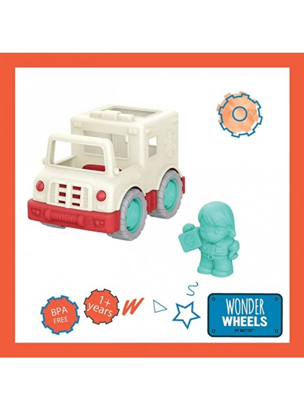 Wonder Wheels VE1052Z Little Ambulance - B09BG8F3D8