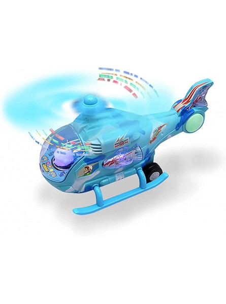 fikujap Elektrische Flugzeug Spielzeug Plastikflugzeug Modell Kinder Intelligentes Spielzeug Mit Beleuchtung Und Ton 1 Stück Hubschrauber Spielzeug - B09GFYCKMP