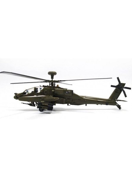 WANGUI 1:72 American Apache AH-64 Bewaffneter Hubschrauber Modell Simulation Legierung US Militärflugzeug Modell Militär Ornamente Für Kinder Erwachsene Kleinkinder Kinder Jungen Mädchen Geschenk Samm - B09QHTXZVM