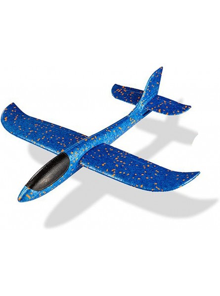 FOTBIMK Schaumstoff-Wurfsegelflugzeug Flugzeug-Spielzeug-Handflugzeug-Modell für Kinder Geburtstagsgeschenk Manuelles Werfen Outdoor-Sportspielzeug für Herausfordernde - B0968G7PPH