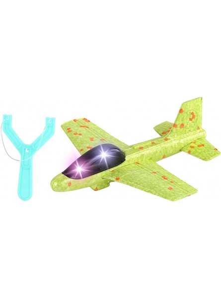Honeyboy Schaumflugzeug Katapult startender Foam Plane Launcher,2 Mode Throwing Foam Plane Geschenke für 4-6 Jahre alte Jungen Outdoor-Sportspielzeug - B0BLMQHFNY