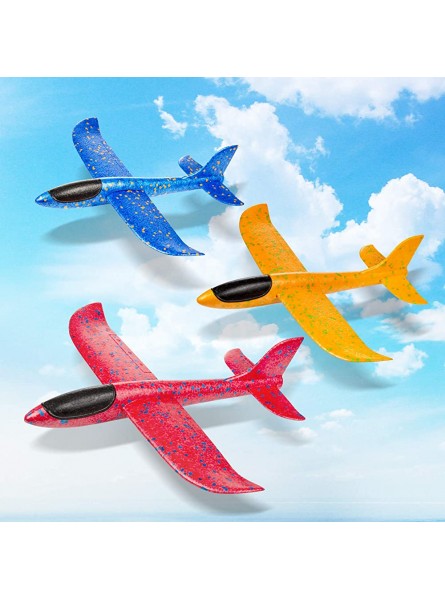 Segelflugzeug Comius Sharp 3 Stücke Schaum Flugzeug Styropor Modell Schaum Flugzeug Manuelles Werfen Spielzeug Outdoor Sport Spielzeug für Kinder - B08FQW3273
