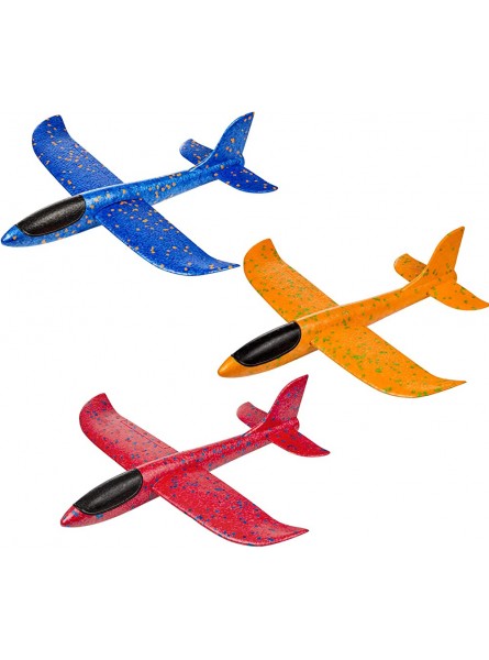Segelflugzeug Comius Sharp 3 Stücke Schaum Flugzeug Styropor Modell Schaum Flugzeug Manuelles Werfen Spielzeug Outdoor Sport Spielzeug für Kinder - B08FQW3273