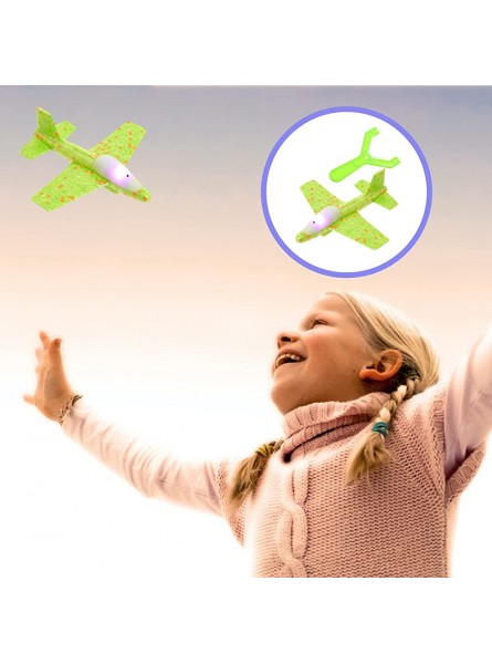 TOYANDONA 2 Stücke Schaum Flugzeug Spielzeug Flugzeug Spielzeug Fliegendes Spielzeug Spielzeug Flugzeug Werfen Schaum Flugzeug - B0BCJCWJ4Z