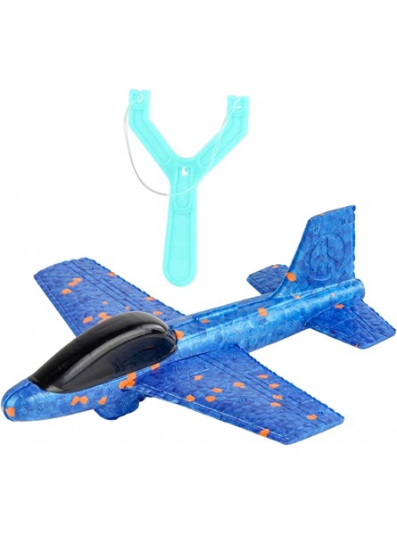YUAB Schaumstoffflugzeuge für Kinder,LED Light Foam Flugzeugwerfer | Flugzeug-Spielzeug 2 Flugmodus-Katapult-Flugzeug-Spielzeug für 4-6 Jahre alte Kinder - B0BLP6PJ96