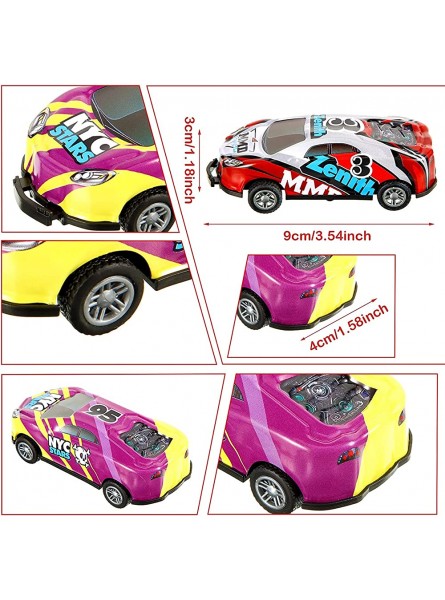 12 Stück Stunt Spielzeugauto,360 ° drehbares spielzeugautos Pull Back Autos Jumping Stunt Spielzeugauto,Katapult Auto Spielzeug,Mini Auto Spielzeug Geschenk für Jungen - B0BBFVCCBQ