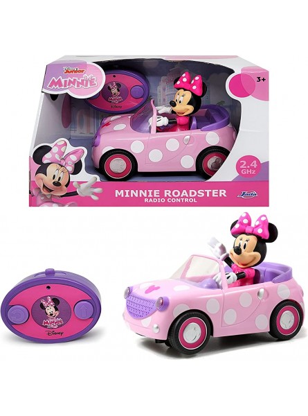 Jada Toys RC Minnie Roadster RC Auto RC Auto Kinder Disney Minnie Mouse Minnie Mouse Auto - B09C2L2GY4