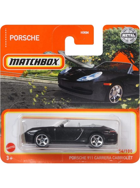 Matchbox HGK94 Porsche 911 Carrera Nachbauten von realistischen Fahrzeugen klassische Spielzeugautos ab 3 Jahren - B098JZLRPN