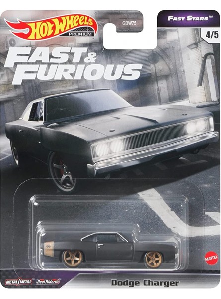 Mattel GBW75; GRL71 Hot Wheels Fast & Furious Fast 9 Dodge Charger - B09128HJH9