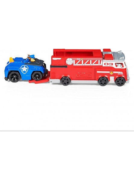 PAW PATROL True Metal Team Fahrzeuge 2er Set mit Feuerwehrwagen und Chase im Polizeiauto Maßstab 1:55 Spielzeug für Kinder ab 3 Jahren - B099V6YGRS