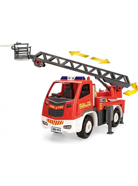 Revell 974 00974 Junior Kit Fire Ladder 1:20 RC Einsteiger Funktionsmodell Elektro Einsatzfahrzeug - B083X25HNP