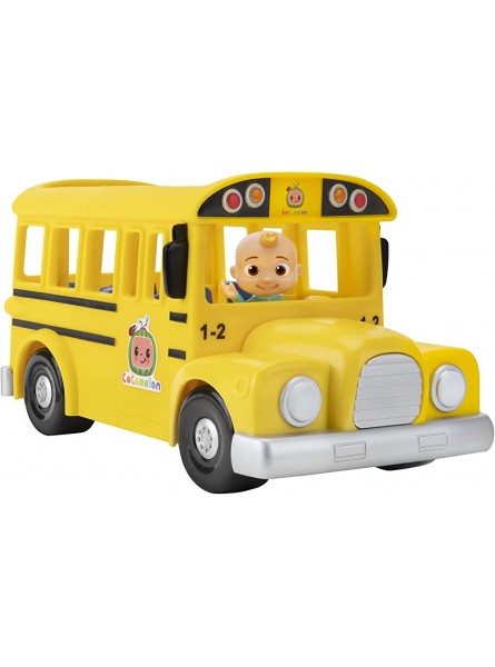 CoComelon CMW0137 Mitsing-Bus mit Musik und JJ Spielfigur offizielle deutsche Sprachversion für Kinder ab 2 Jahren - B09L1L4BBF