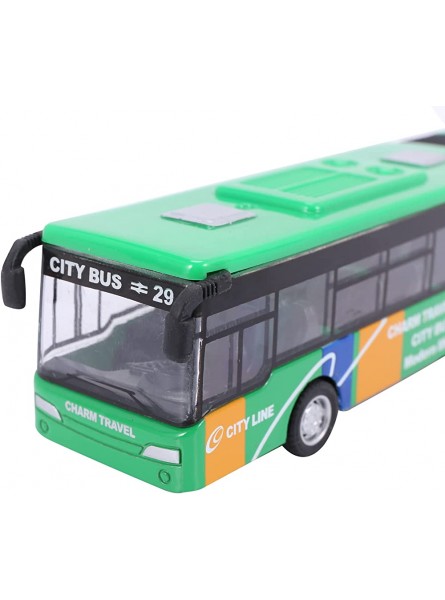 Qawadu Kinder Diecast Model Vehicle Shuttle Bus Auto Spielzeug Kleines Baby ZurüCkziehen Spielzeug GrüN - B0BGPM6BV5