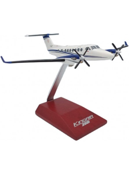 CMO Modell Flugzeug Metall 1 75 Skala Beechcraft Super King Air 350 Miniaturmodelle für Geschenk oder Heimtextilien 6,5 X 9,3 Zoll - B08M415TLL
