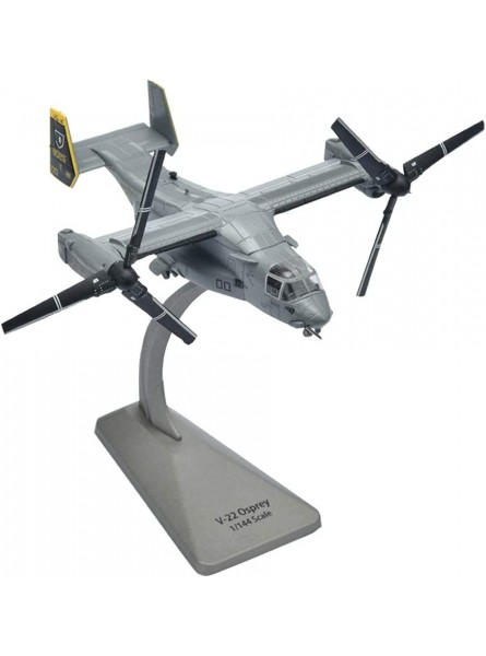 HKX Militär-Flugzeugmodell US V-22 Osprey-Modell Maßstab 1:144 Sammlerstücke und Dekorationen 12,2 x 8,9 cm - B096FS9JLT
