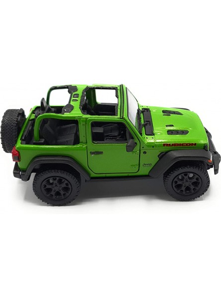 ARKRAFT Modellauto aus der Sammlung Jeep warange im Maßstab 1:36 Grün - B08Q8TNK46