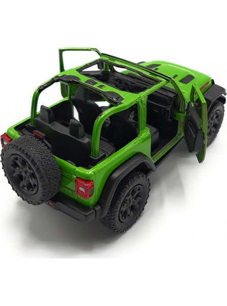 ARKRAFT Modellauto aus der Sammlung Jeep warange im Maßstab 1:36 Grün - B08Q8TNK46