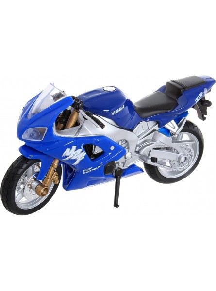 DieCast Modell Motorrad 1999 YAMAHA YZF-R1 blau metall Welly Motorradmodell 1:18 - B01BTRR7M6