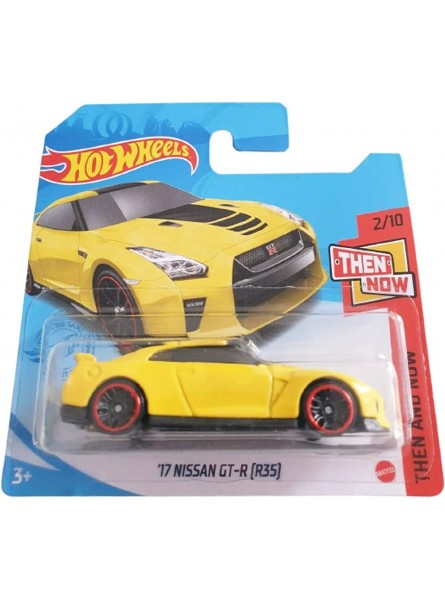 Hot Wheels '17 Nissan GT-R R35 Then and Now 2 10 079 250 2021 Short Card - B0968JRPTZ