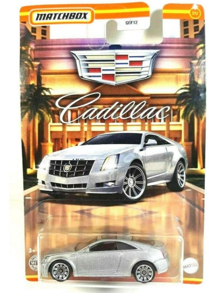 Matchbox Cadillac CTS Coupe 2 12 Silber [Cadillac Serie 2020] - B08SMMK5DY