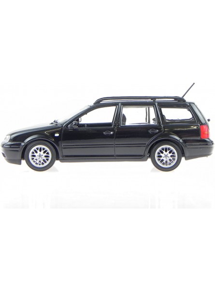 VW Golf 4 Variant schwarz Modellauto Minichamps 1:43 - B01NCKEFT7