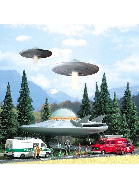 Busch Environnement – BUE1010 – Modelleisenbahn – Untertasse fliegend UFO - B0008EJ28O