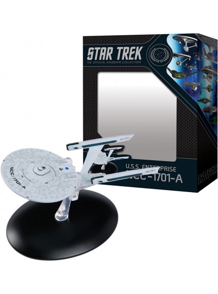 Star Trek NCC-1701-A Starship Box Display Edition Star Trek Official Starships Collection by Eaglemoss Collections - B09JLZV7DK