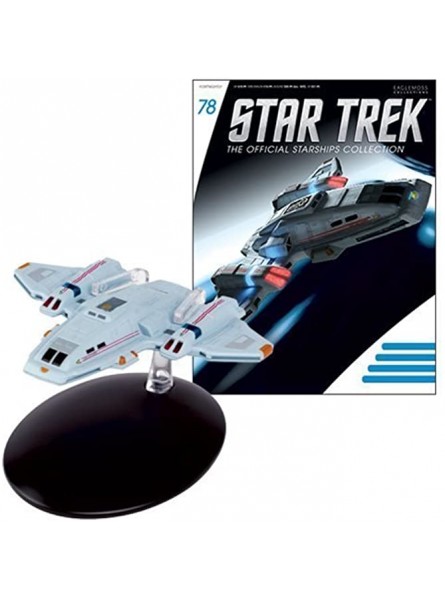 Star Trek Starships Voyager Aeroshuttle Die-Cast Vehicle with Collector Magazine #78 by Star Trek - B01M5KBNCO