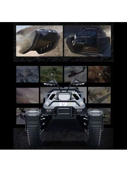 ITop RC Panzer Modell 1:12 2.4G Ferngesteuerter 4WD All-Terrain Panzer Fahrzeug Modell Spielzeug Geschenk für Erwachsene und Kinder - B093PTX6PX