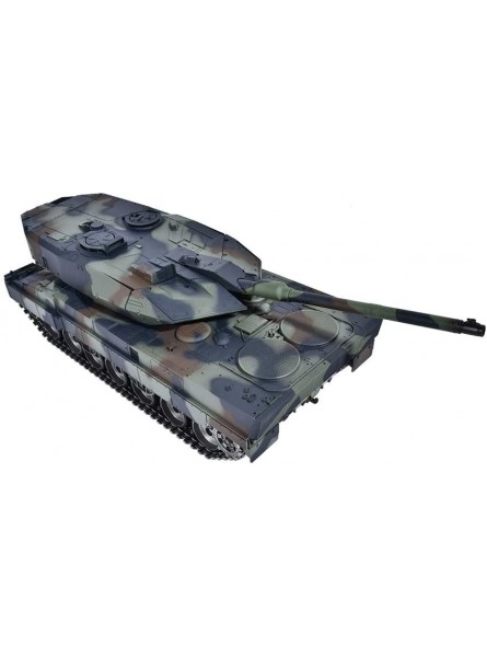 s-idee® 3889-1 Upgrade Version 7 RC Panzer German Leopard 2 A6 RC Kampfpanzer 1:16 - B07WT9DPMQ
