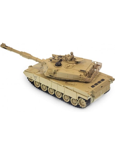 s-idee® Battle Panzer 99803 1:28 mit integriertem Infrarot Kampfsystem 2.4 Ghz RC R C - B07WTC36GH