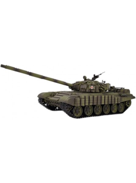 YOHOU 1 16 Ferngesteuerter Panzer RC Panzer Russischer T72-Kampfpanzer mit Sound und Lichteffekten WW2 Militär Battle Tank Geschenke für Erwachsene 3335115BVZ - B0B74SMJC1