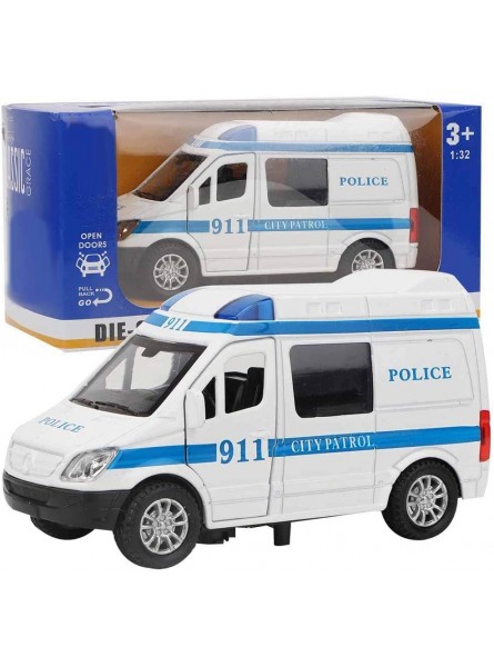 1:32 Mini Simulation Legierung Krankenwagen mit Ton und Licht Modell Spielzeugfahrzeug Sammlung Geschenk für Kinder über 3 Jahre altBlau - B07VBLDJ5T