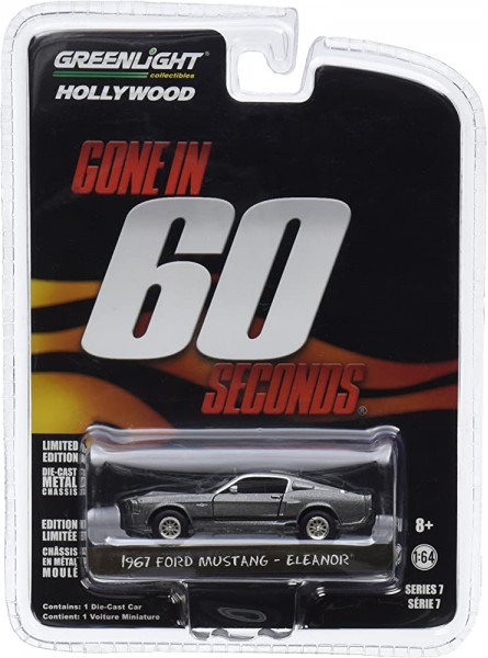 Gone in 60 Sixty Seconds 2000 "Eleanor" 1967 Ford Mustang Shelby GT500 1 64 by Greenlight 44670e by Greenlight - B00NTB8A9A