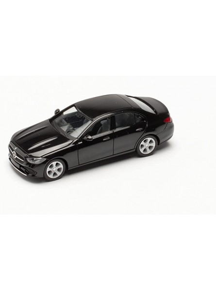 herpa 421003 Mercedes-Benz C-Klasse Limousine schwarz Auto Miniaturmodelle Kleinmodell Sammlerstück Detailgetreu - B0B2SCNDF2