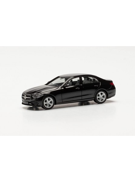 herpa 421003 Mercedes-Benz C-Klasse Limousine schwarz Auto Miniaturmodelle Kleinmodell Sammlerstück Detailgetreu - B0B2SCNDF2