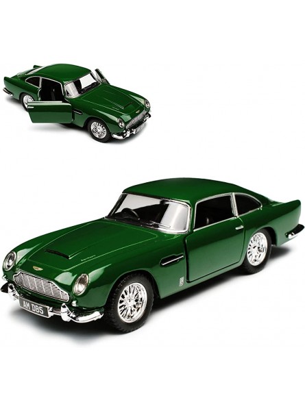 Kinsmart Aston Martin DB5 Coupe Grün James Bond 007 Goldfinger 1963-1965 ca 1 43 1 38 Modell Auto - B07PJC2VNV