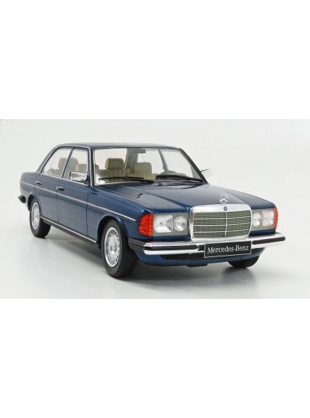 KK-Scale Mercedes-Benz W123 280E E-Klasse Limousine Blau Metallic 1975-1986 1 18 Modell Auto - B084LRRPQP