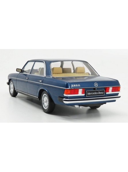 KK-Scale Mercedes-Benz W123 280E E-Klasse Limousine Blau Metallic 1975-1986 1 18 Modell Auto - B084LRRPQP