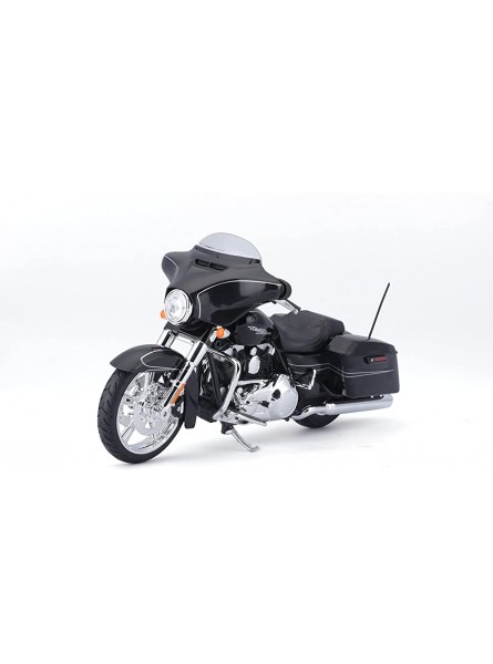 Maisto Harley-Davidson 2015 Street Glide Special : Motorradmodell 1:12 mit Lenkung beweglichem Ständer und frei rollenden Rädern 17 cm schwarz 532328 - B0107X638C