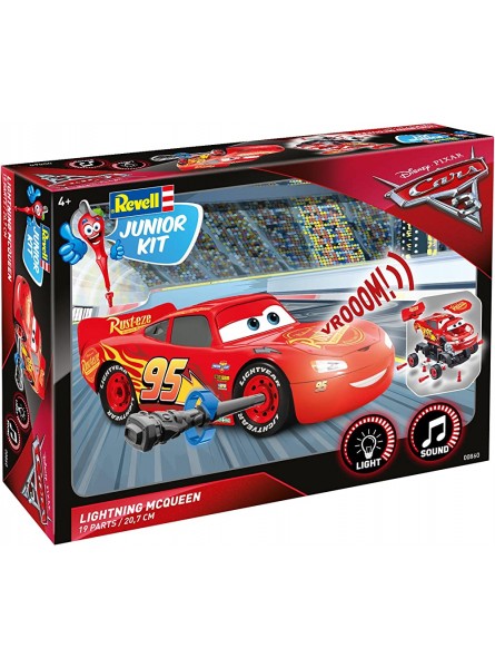 Revell Junior Kit Cars Lightning McQueen - B01MS6RSTW