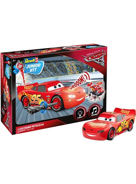 Revell Junior Kit Cars Lightning McQueen - B01MS6RSTW