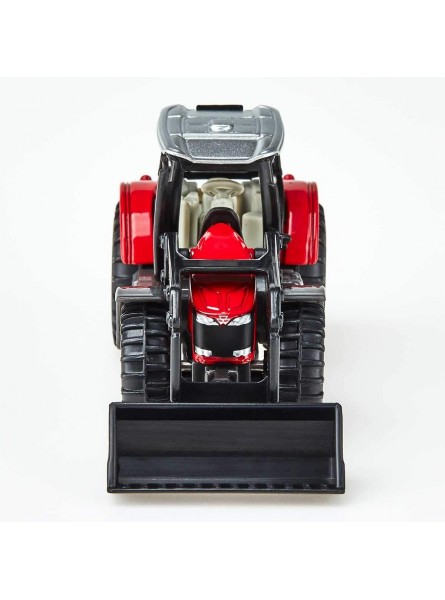 siku 1484 Massey-Ferguson mit Frontlader Metall Kunststoff Rot Schwarz Beweglicher Frontlader - B00X33EU70