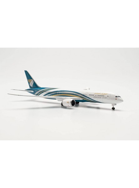 herpa 535823 Oman Air Boeing 787-9 Dreamliner – A4O-SF Modell Flugzeug Modellbau Miniaturmodelle Sammlerstück Mehrfarbig - B09Q3JN4HB